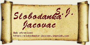 Slobodanka Jačovac vizit kartica
